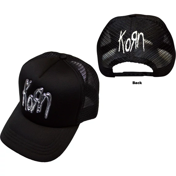 Korn - Sonic Silver Logo - Unisex Baseball Sapka - KORNMBCAP04B