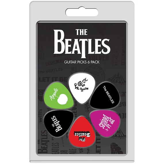 The Beatles - Logos 6-Pack - Gitárpengető szett - LP-TB4