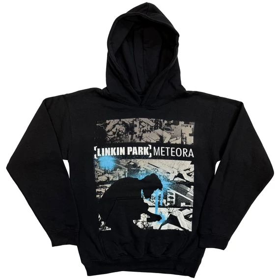 Linkin Park - Meteora Drip Collage - Unisex Kapucnis Pulóver - LPHD22MB