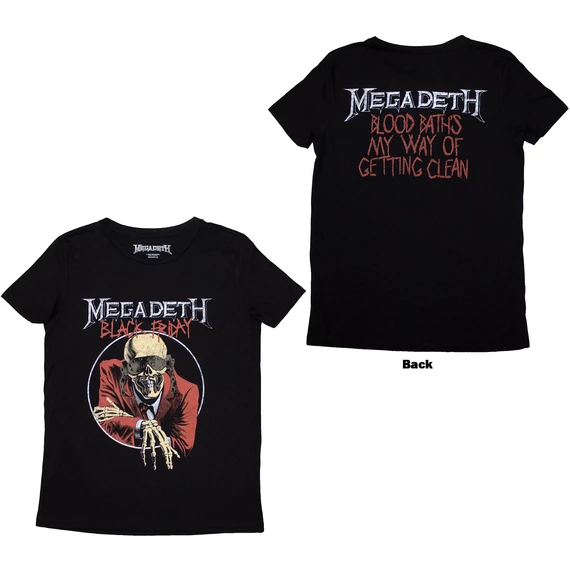 Megadeth - Black Friday - Női Póló - MEGATS32LB