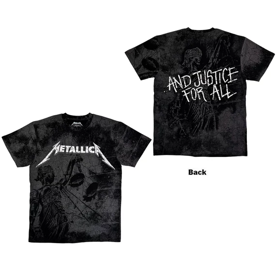 Metallica - Justice - Unisex Póló - METTS109MDD