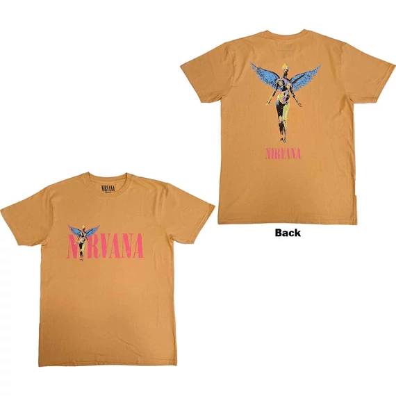 Nirvana - In Utero Angel - Unisex Póló - NIRVTS60MO