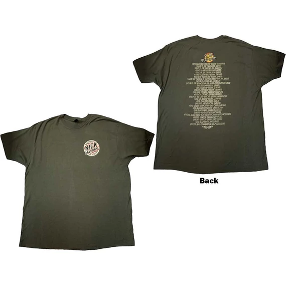 Nick Mason's Saucerful of Secrets - Tour 2019 - Unisex Póló - NMSOSTS12MGR