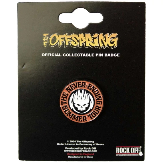 The Offspring - The Never Ending Summer Tour - Kitűző Szett - OFFPIN01