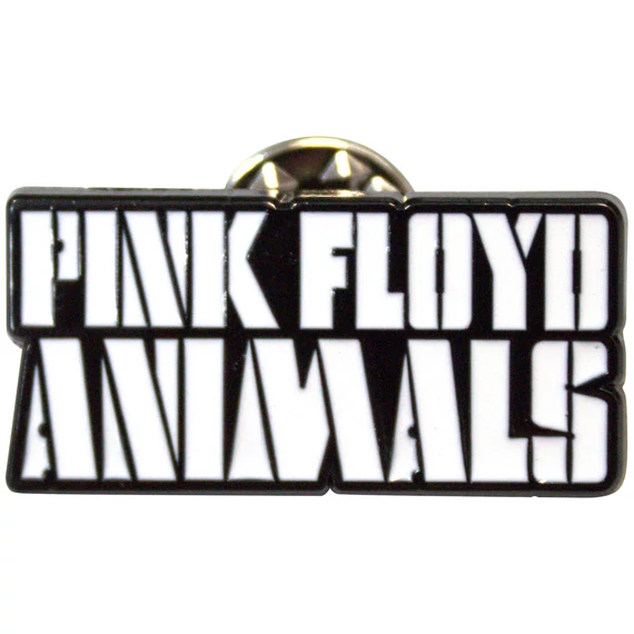 Pink Floyd - Animals Mono Text Logo - Kitűző Szett - PFPIN07
