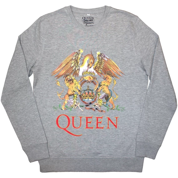 Queen - Classic Crest - Unisex Pulóver - QUSWT03MG