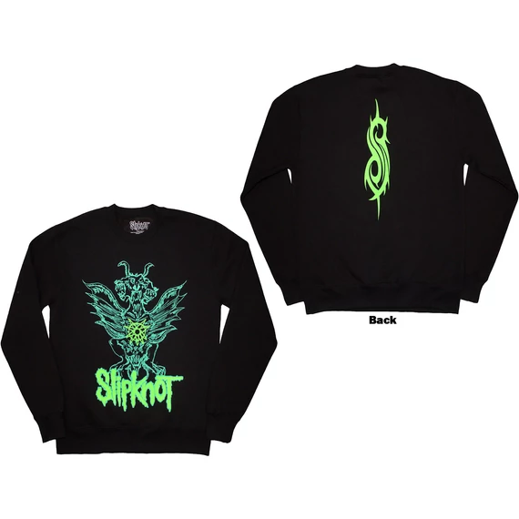 Slipknot - Green Demon - Unisex Pulóver - SKSWT156MB