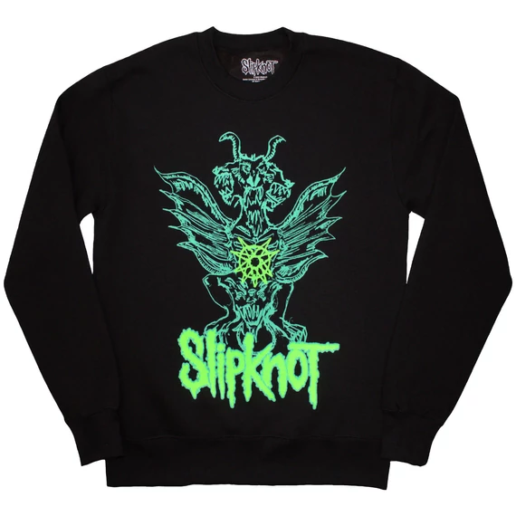 Slipknot - Green Demon - Unisex Pulóver - SKSWT156MB