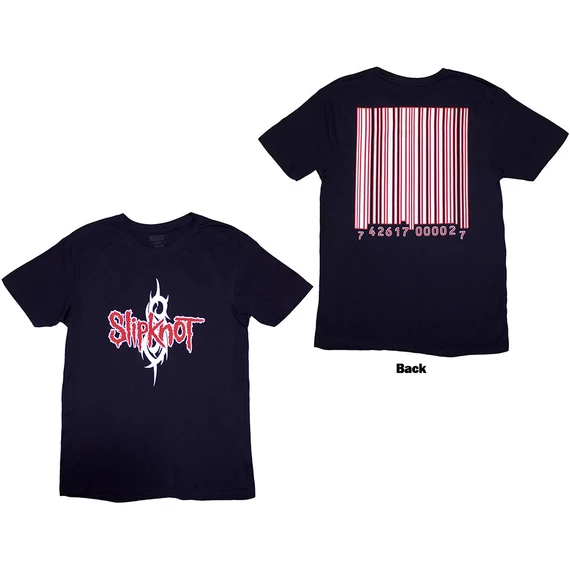 Slipknot - Barcode - Unisex Póló - SKTS162MN