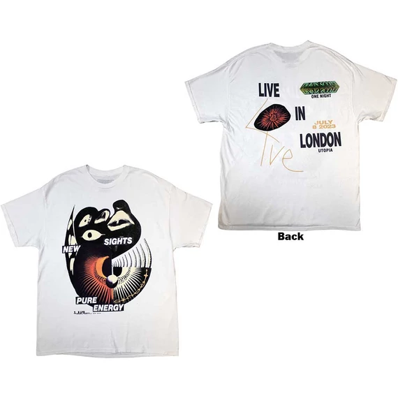 Travis Scott - Summer Run 2023 London - Unisex Póló - TRAVTS02MW05