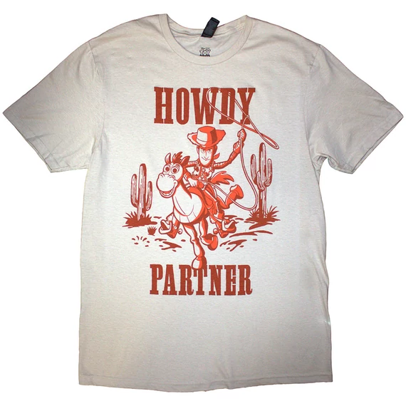 Disney - Toy Story Howdy Partner - Unisex Póló - TSTS02MNAT
