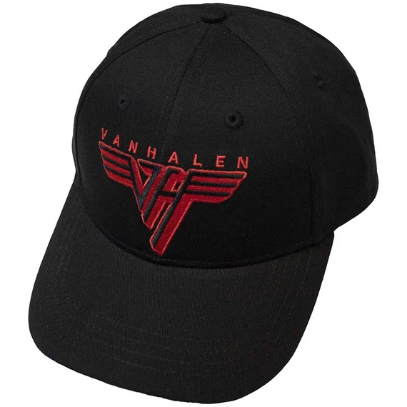 Van Halen - Classic Red Logo - Unisex Baseball Sapka - VHCAP03B
