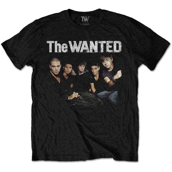 The Wanted - Retro - Unisex Póló - WANTTS01MB