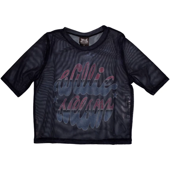 Willie Nelson - Americana - Női Crop Top Póló - WNMCT13LN