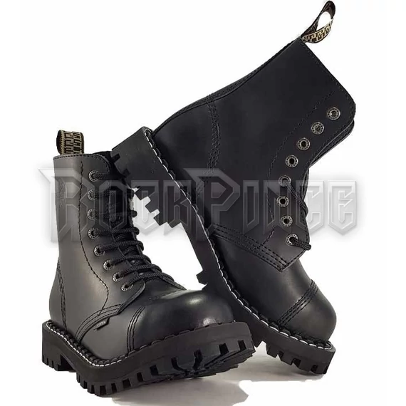 Steel Bakancs 8 Lyukú Fekete - 113/114/O/B
