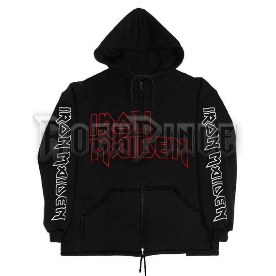 Iron Maiden - The Trooper - cipzáras kapucnis pulóver