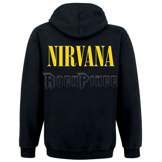 NIRVANA - SMILEY - kapucnis pulóver