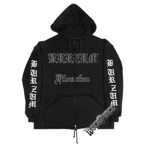 Burzum - Filosofem - cipzáras kapucnis pulóver