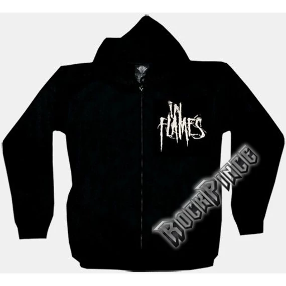 In Flames - TDM-1163 - cipzáras kapucnis pulóver