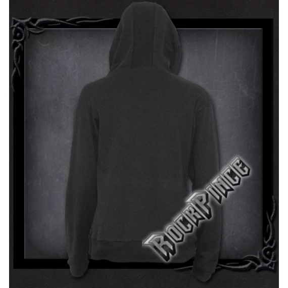 METAL STREETWEAR - Street Ribbed Large Hood Hoodie  Black - P003F269
