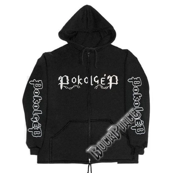 POKOLGÉP - Az utolsó robbanás - cipzáras kapucnis pulóver