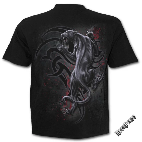 TRIBAL PANTHER - T-Shirt Black - T143M101