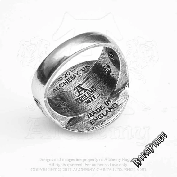 Alchemy - M'era Luna - Man In The Moon - gyűrű R218