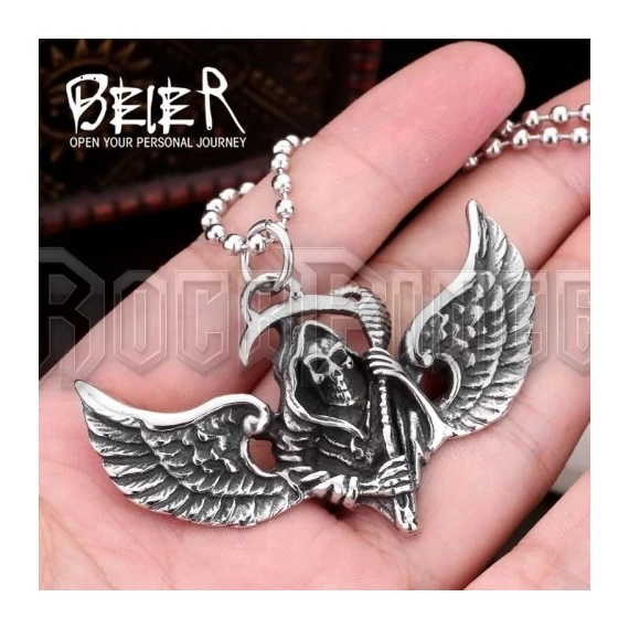 Winged Reaper - acél medál BR-BP8-043