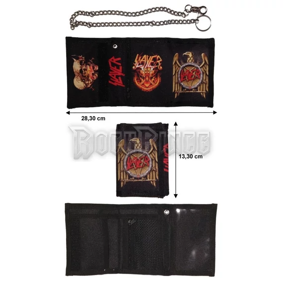 SLAYER - Golden Eagle - pénztárca lánccal HWL-153