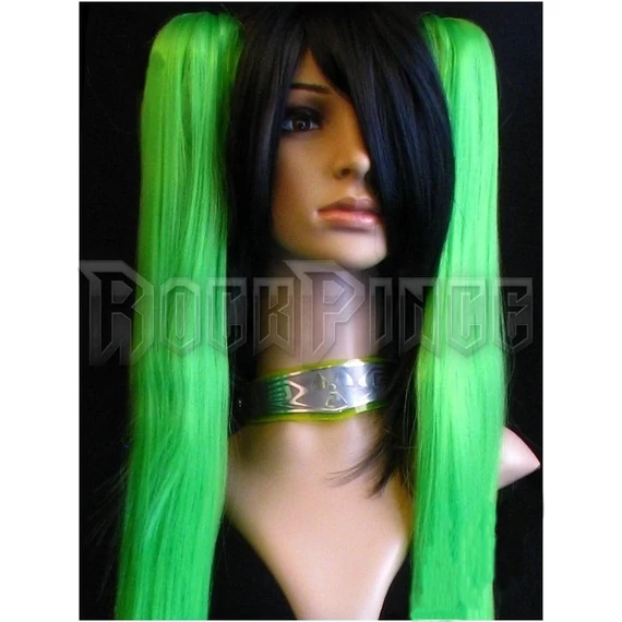 CYBER GREEN EXTRA LONG PONYTAIL - póthaj TF2605-XXL