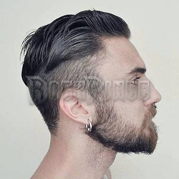 Silver Ball Detail Hoop - fülbevaló/piercing / 1 db