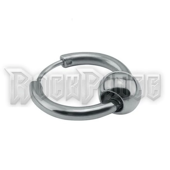 Silver Ball Detail Hoop - fülbevaló/piercing / 1 db