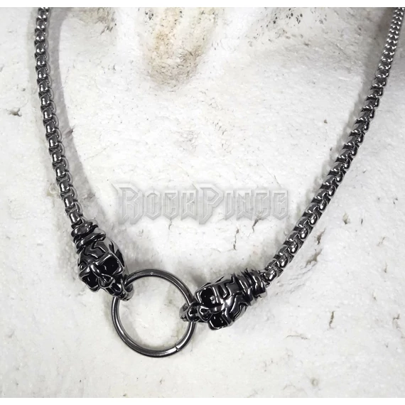 Strange Skulls - acél nyaklánc