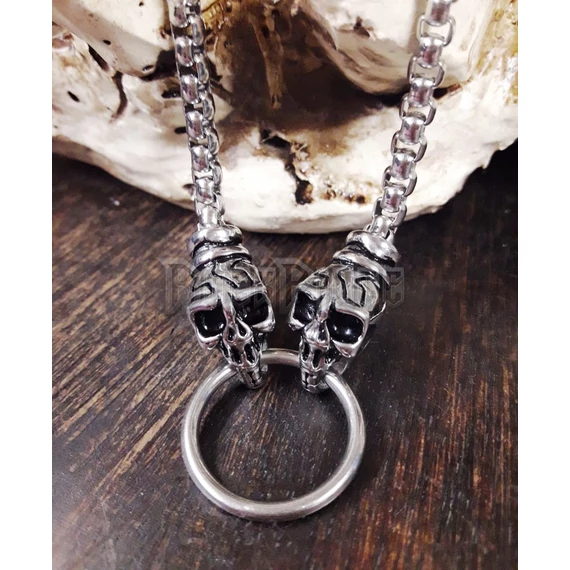 Strange Skulls - acél nyaklánc