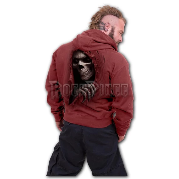 GRIM RIPPER - Hooded Maroon (Plain) - M028M453