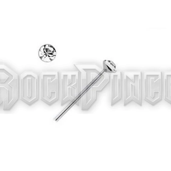 Színes köves piercing szett / 3 db-os