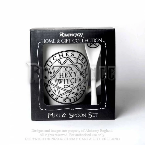 Alchemy - Hexy Witch - bögre és kiskanál szett ALMUG15