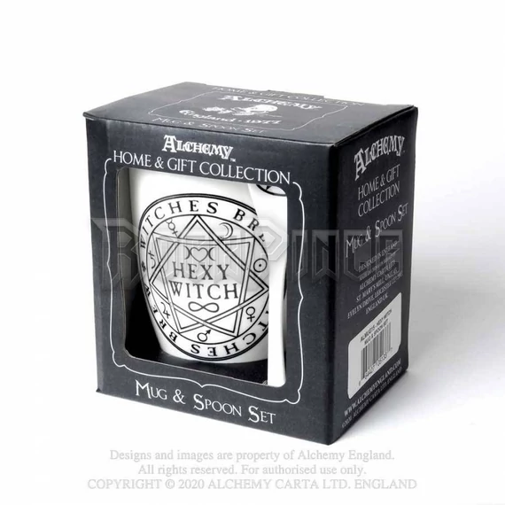 Alchemy - Hexy Witch - bögre és kiskanál szett ALMUG15