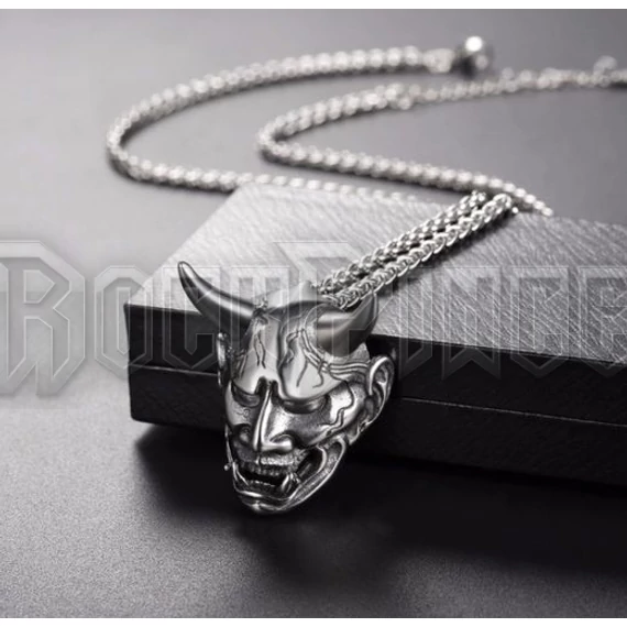 Devil Head - acél medál