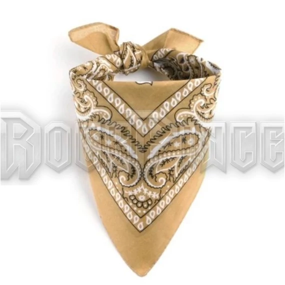 BEIGE - kendő/bandana