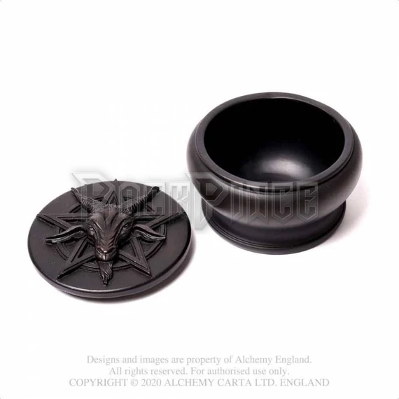 Alchemy - Bahomet Box - Black - ékszeres doboz V101