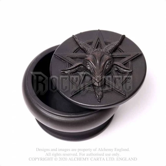 Alchemy - Bahomet Box - Black - ékszeres doboz V101