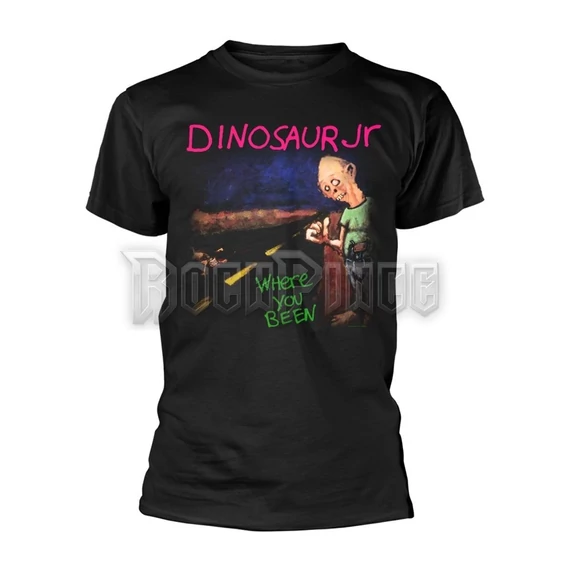 DINOSAUR JR. - WHERE YOU BEEN (BLACK) - Unisex póló - PH11580