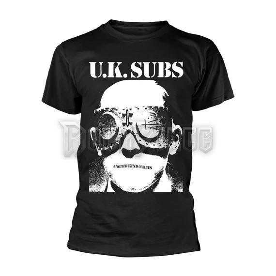 UK SUBS - ANOTHER KIND OF BLUES (BLACK) - Unisex póló - PH12509