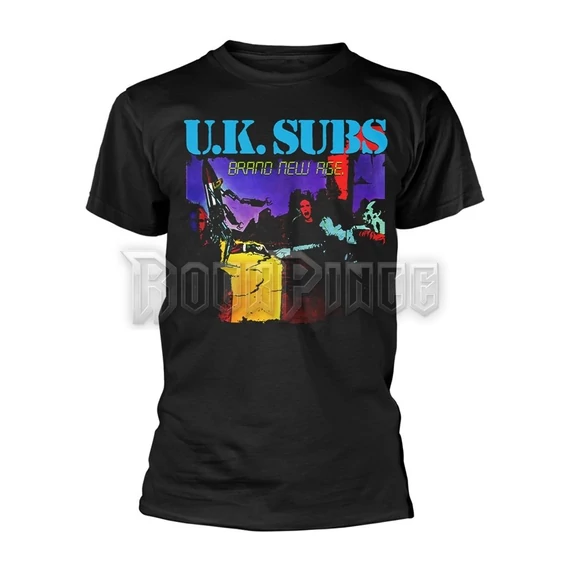UK SUBS - BRAND NEW AGE - Unisex póló - PH12514