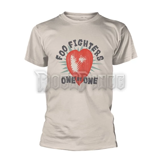 FOO FIGHTERS - ONE BY ONE - Unisex póló - RTFFI1057