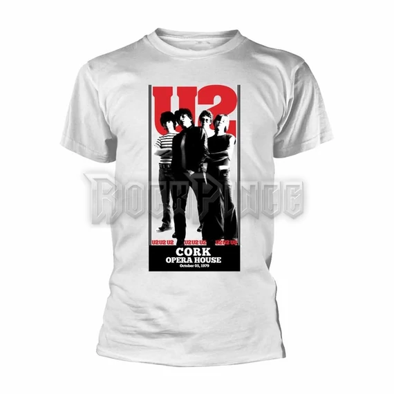 U2 - CORK OPERA HOUSE - Unisex póló - RTU22041