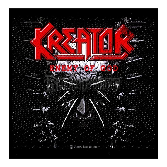 KREATOR - ENEMY OF GOD - kisfelvarró - SP1957