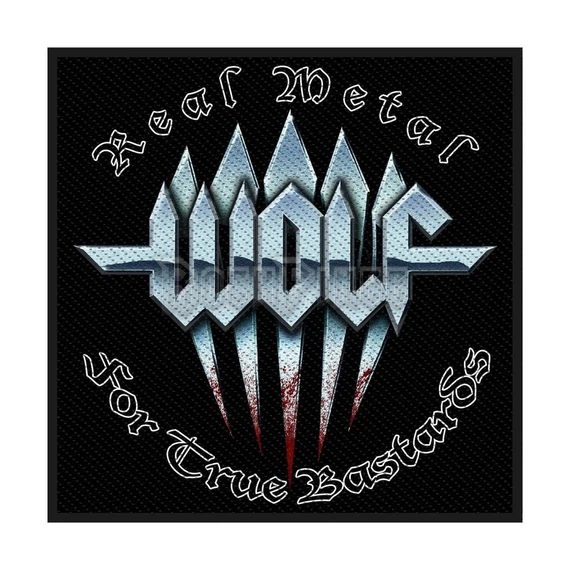 WOLF - REAL METAL - kisfelvarró - SP2837