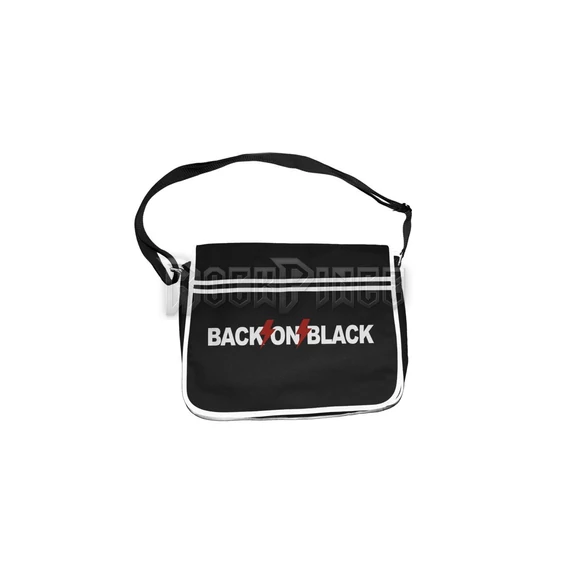 BACK ON BLACK - LOGO - Válltáska - PHBAG068